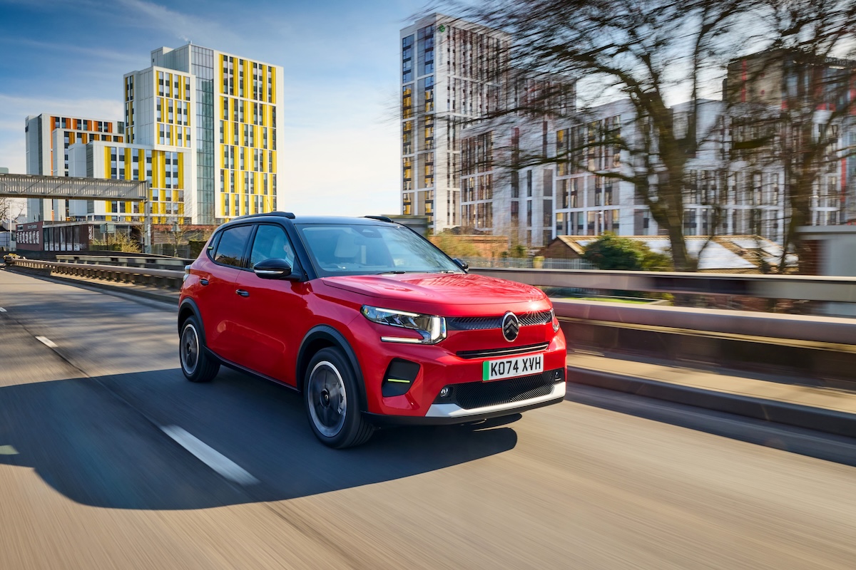 CITROEN E-C3 front driving