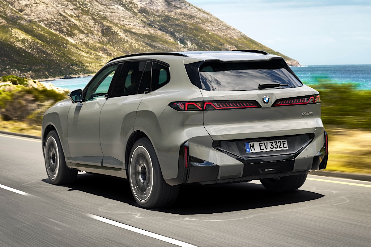 2026 BMW X5 rear driving 1