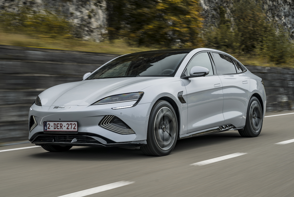 BYD Seal-front driving