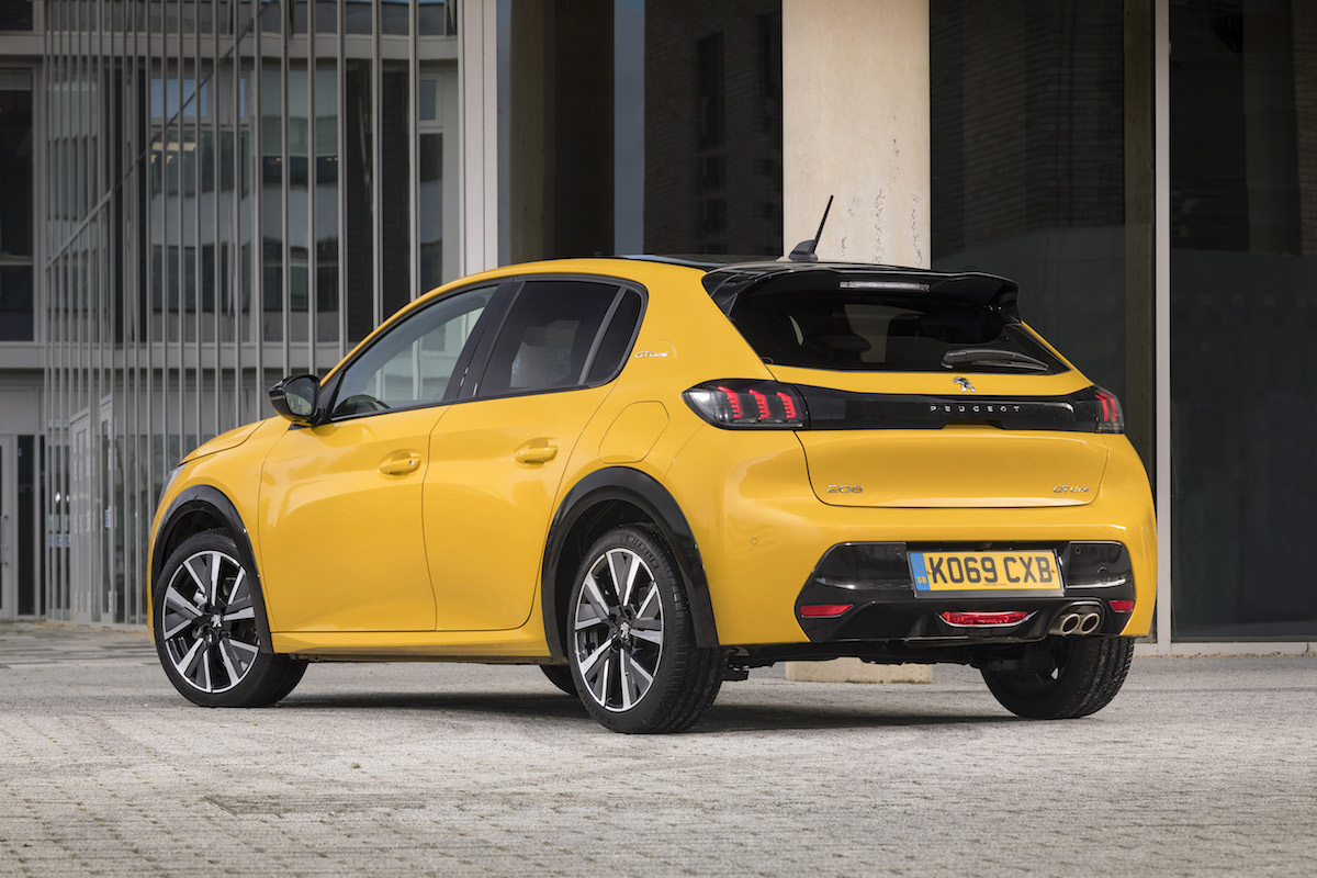 Peugeot 208 rear static