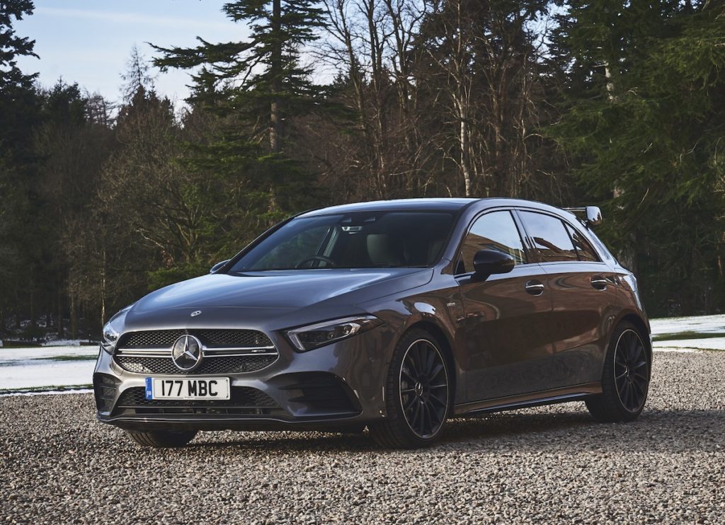 Mercedes-AMG A35 Review: A Superb Hot Hatch Front Side View
