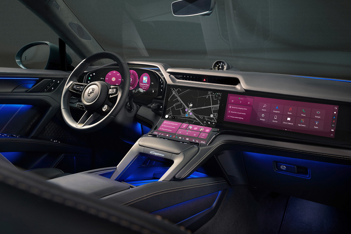 2026 Porsche Cayenne Electric Preview - interior