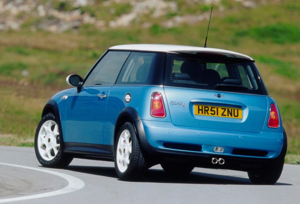 Will the Original BMW MINI be a Future Classic? Mini Cooper S Rear View