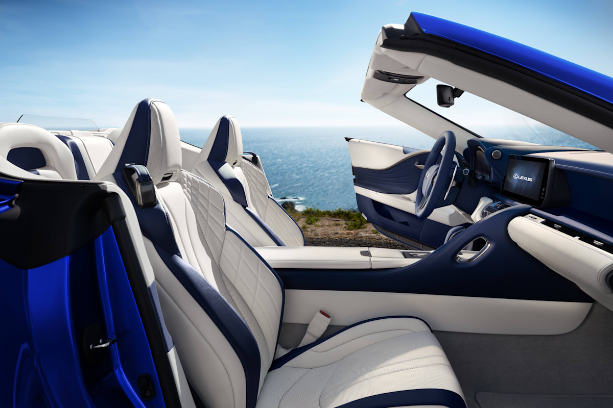 2026 Lexus LC Preview - interior