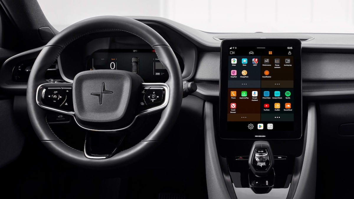 2025 Polestar 2 interior