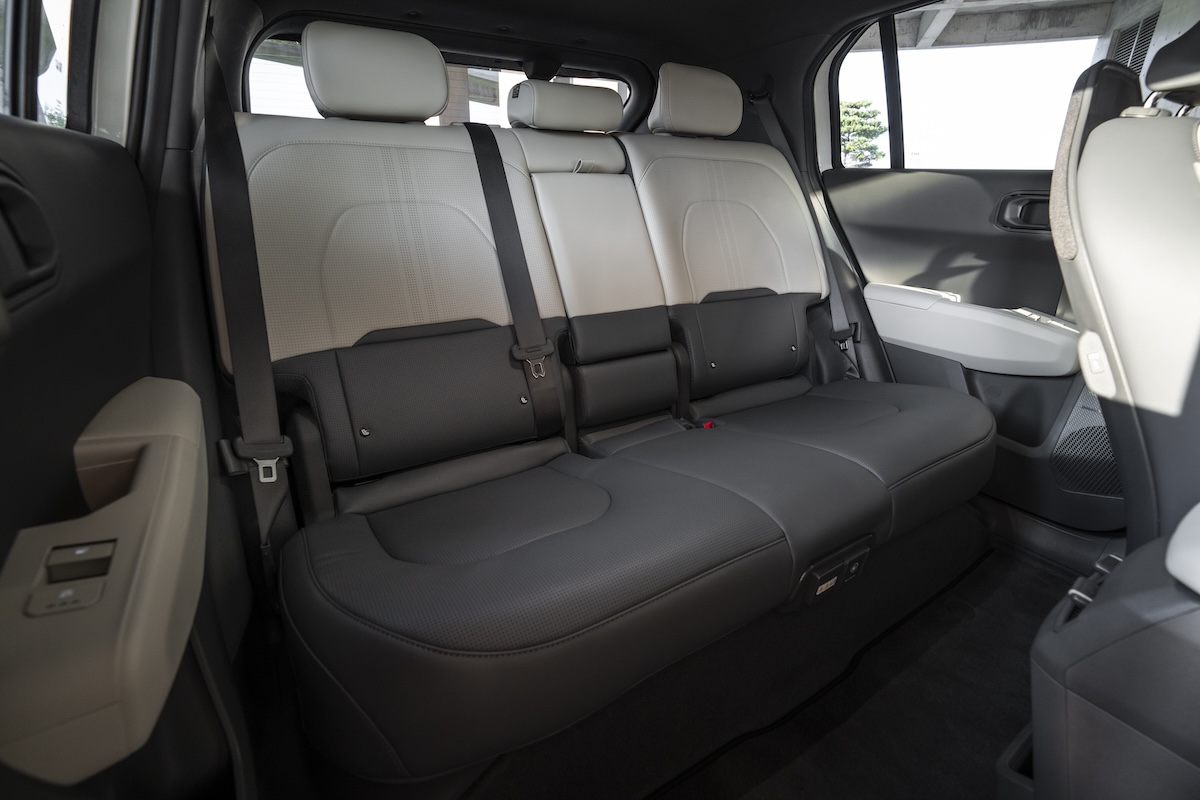 Kia EV3 rear seat