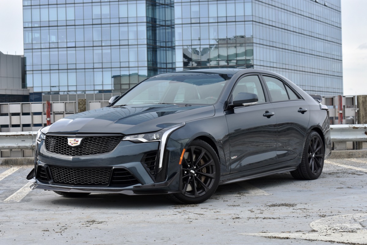 2022 Cadillac CT4-V Blackwing Test Drive Review