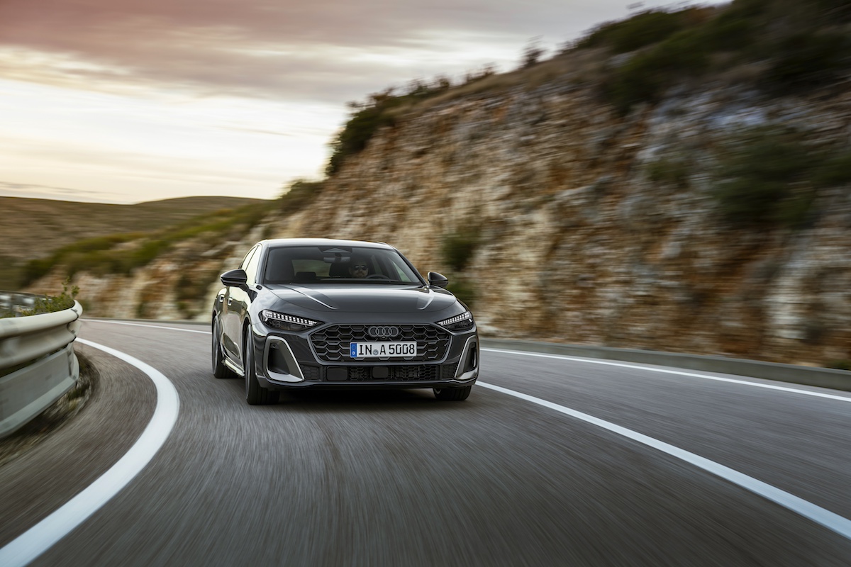 Audi A5 Saloon front driving