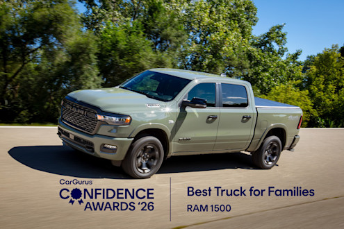 2026 CarGurus Confidence Awards — Best Trucks for Families: Ram 1500