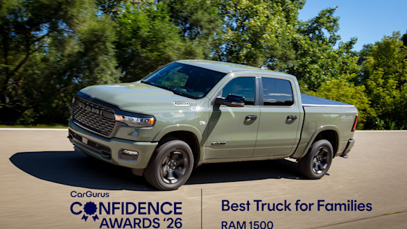 2026 CarGurus Confidence Awards — Best Trucks for Families: Ram 1500