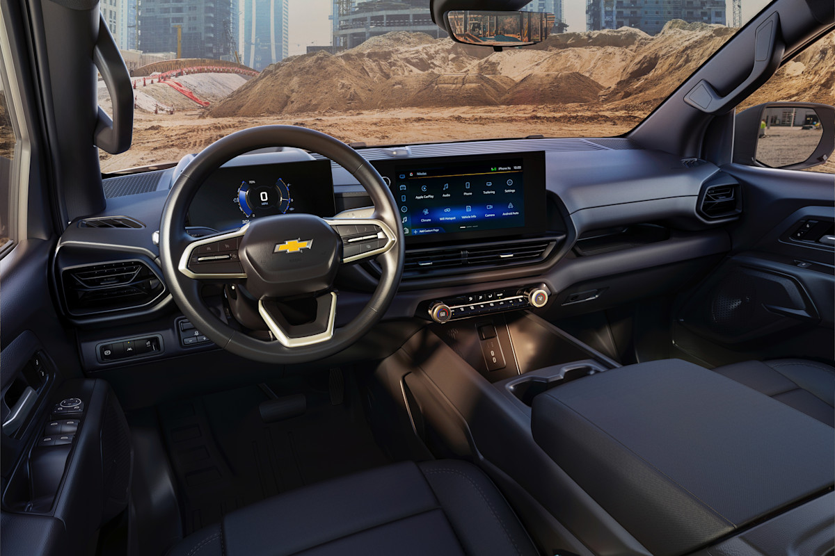 2025 Chevrolet Silverado EV Preview - interior