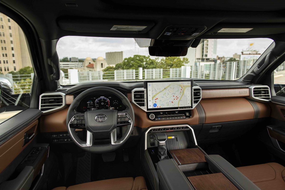 2025 Toyota Tundra Preview - interior