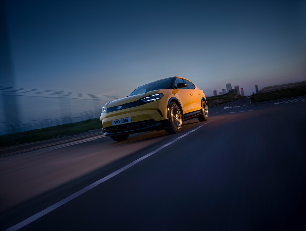 Ford Capri Electric driving