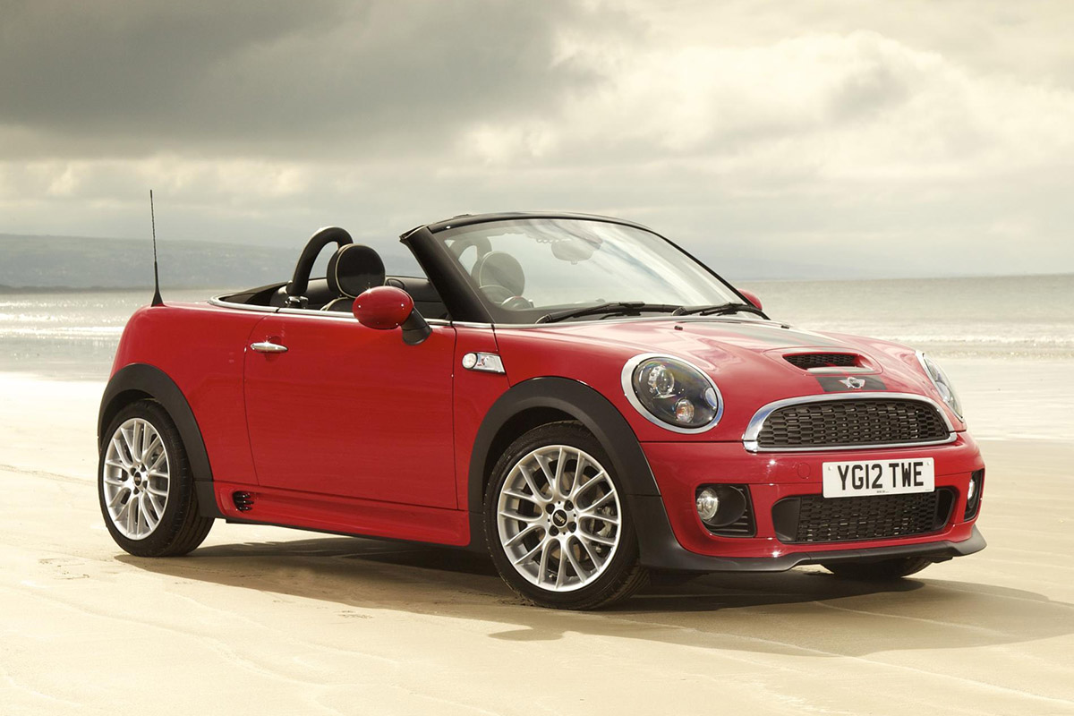 MINI Roadster front static red