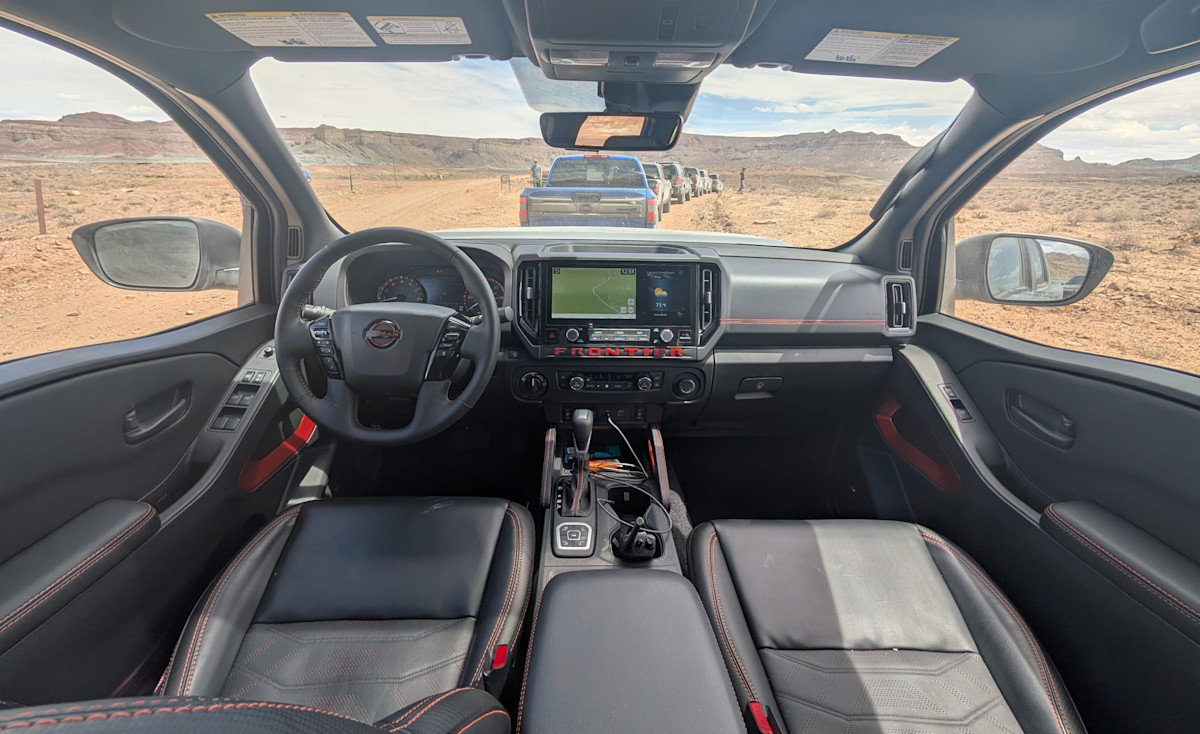2026 Nissan Frontier interior