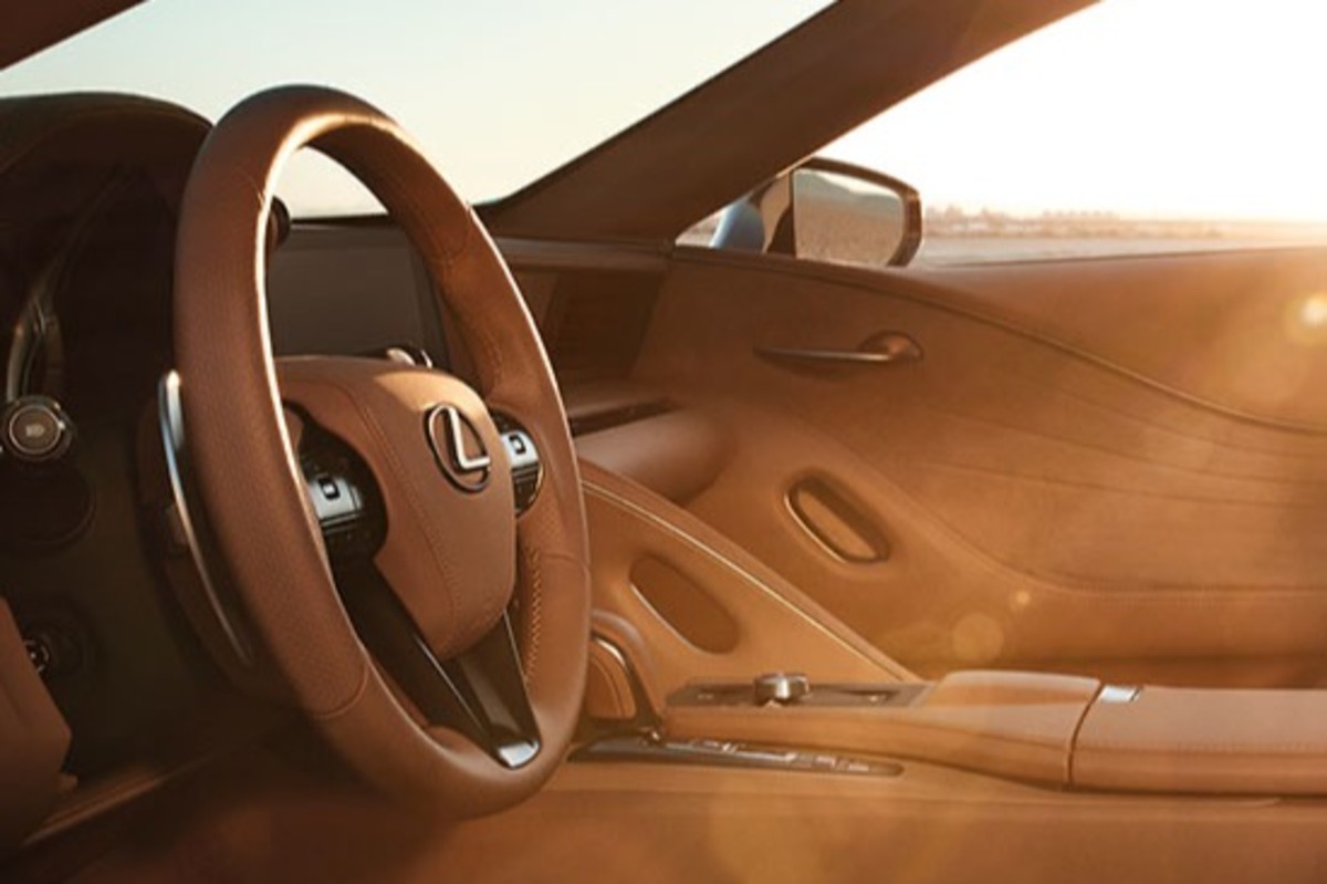 2025 Lexus LC Hybrid Preview - interior