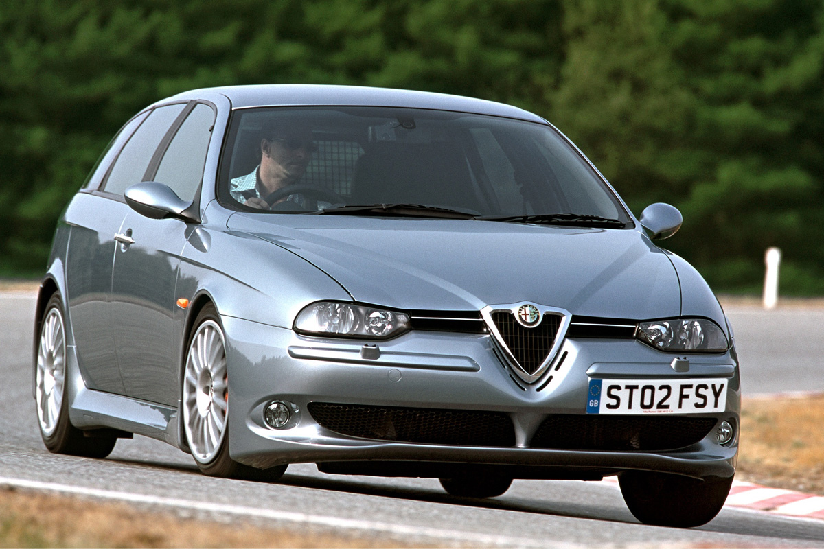 Alfa 156 GTA front cornering