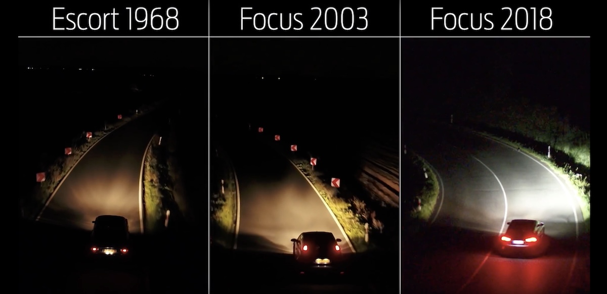 headlight glare timeline