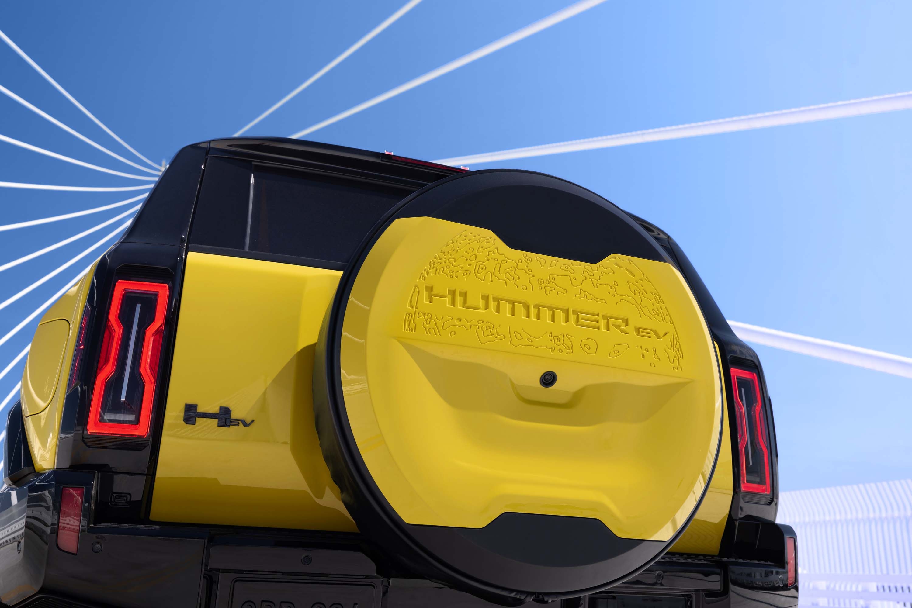 2027 GMC Hummer EV SUV Icon rear