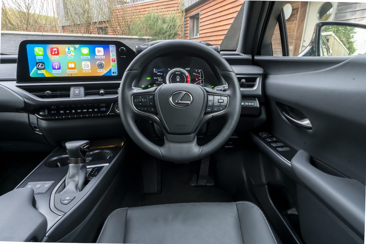 Lexus UX 250h interior view