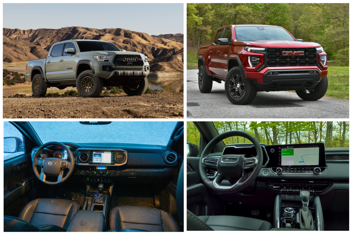 2023 Toyota Tacoma Vs 2023 GMC Canyon: Pickup Trucks Compared - CarGurus