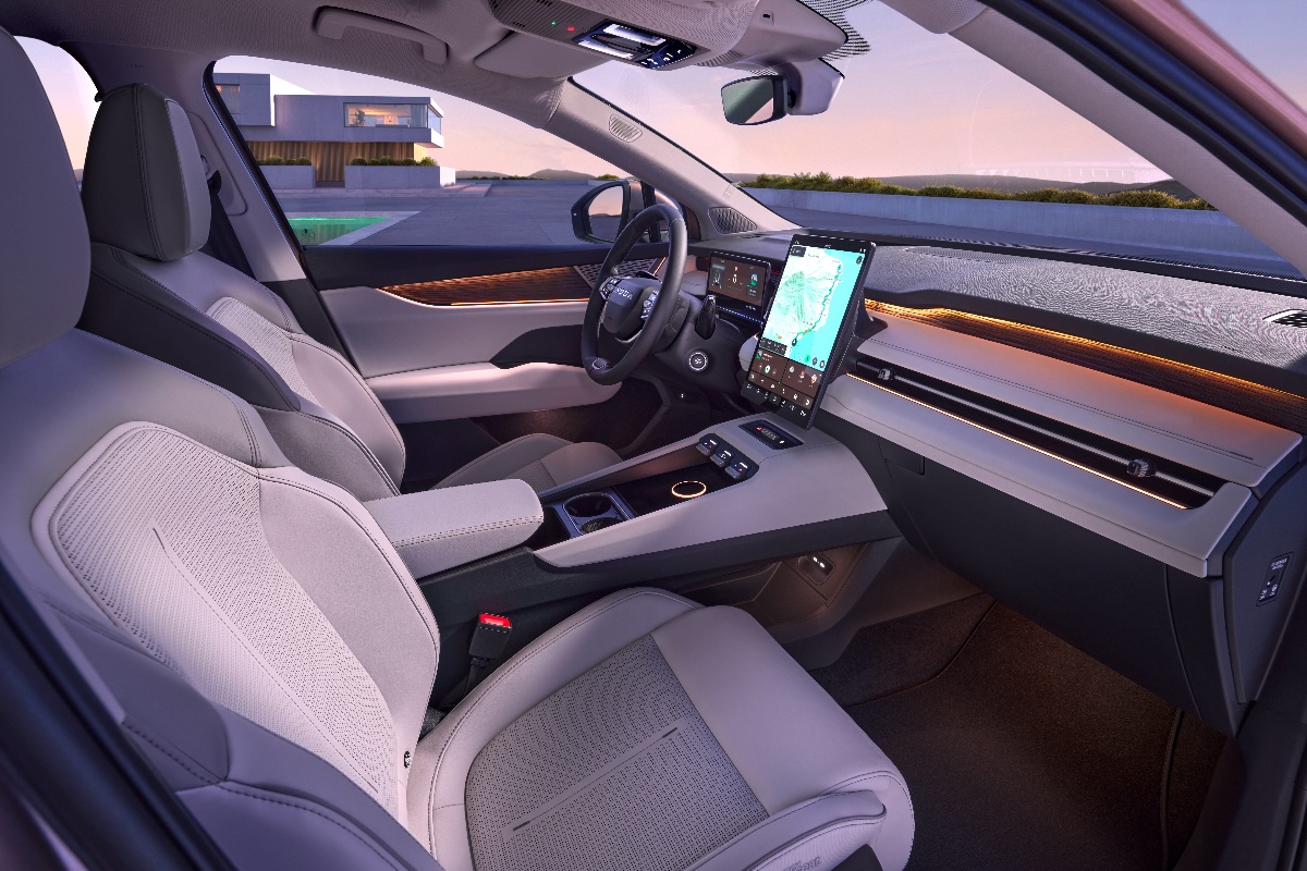2026 Skoda Peaq front seats