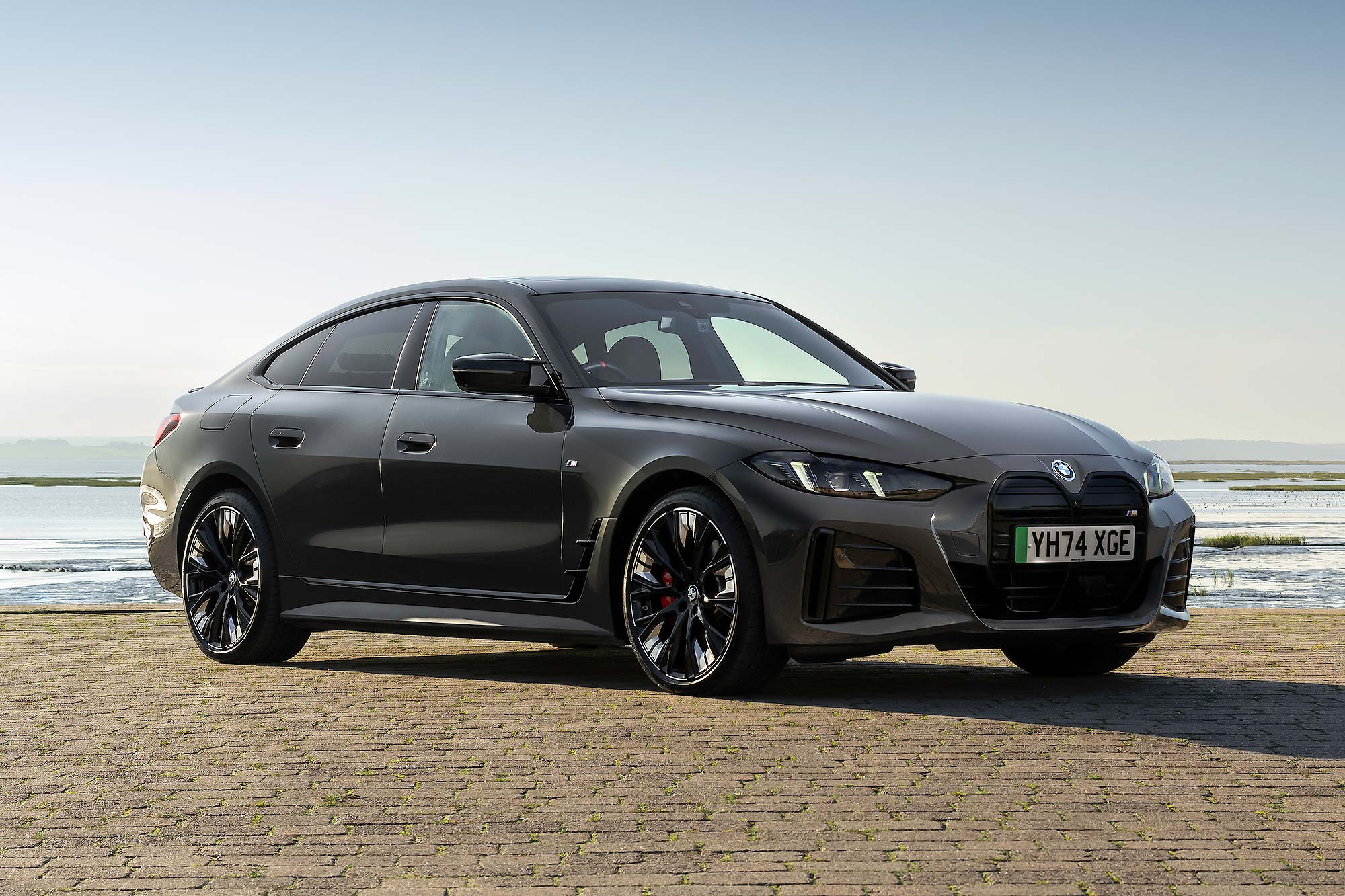 BMW i4 front driving