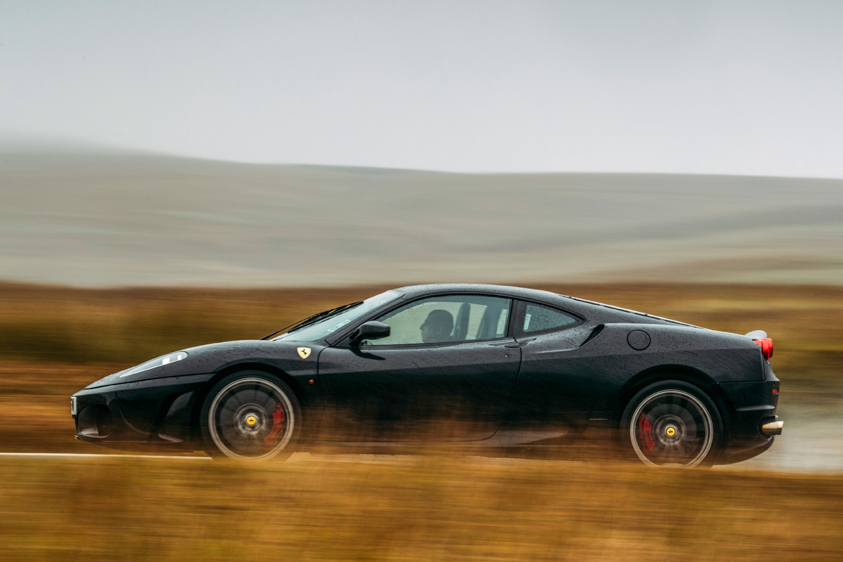 Ferrari F430 side driving