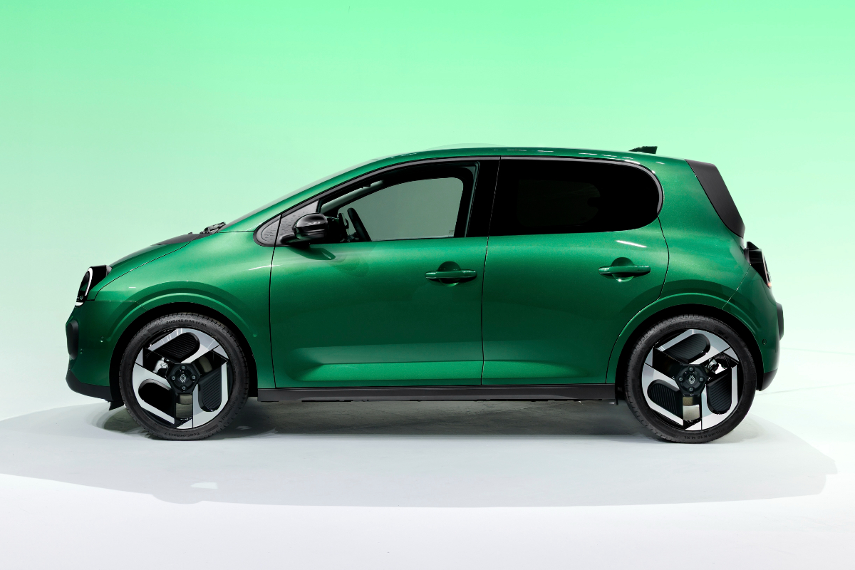 2027 Renault Twingo green side