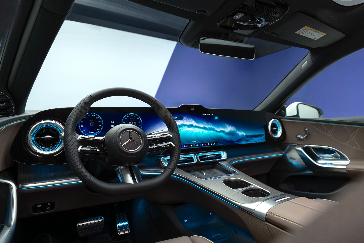 2026 Mercedes-Benz C-Class Electric dashboard