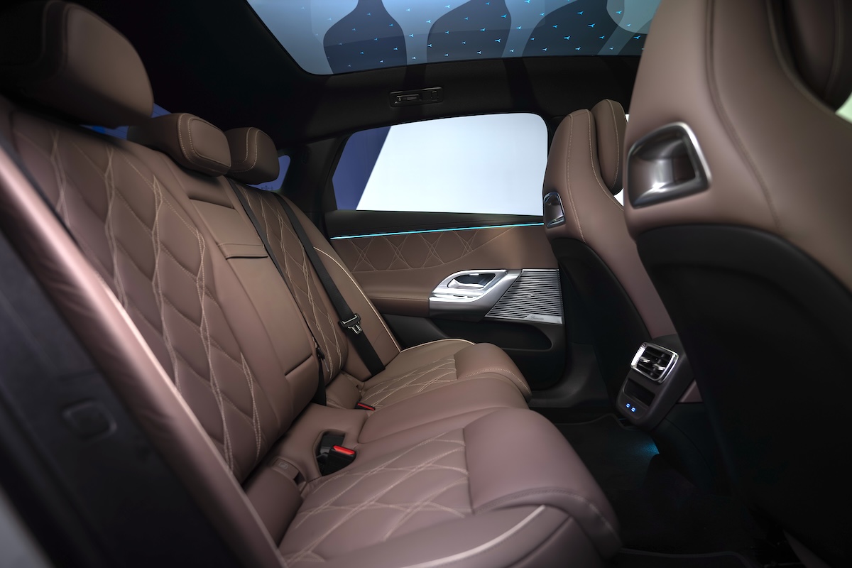 2026 Mercedes-Benz C-Class Electric rear seat