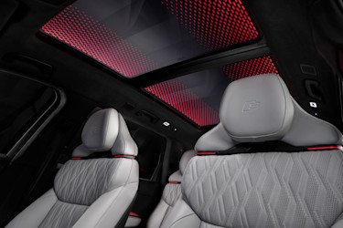 2027 Audi Q9 moonroof with PDCL tech and ambient lighting