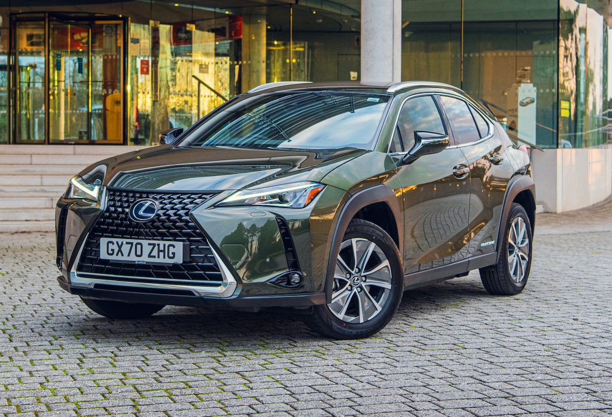 2021 Lexus UX300e front static