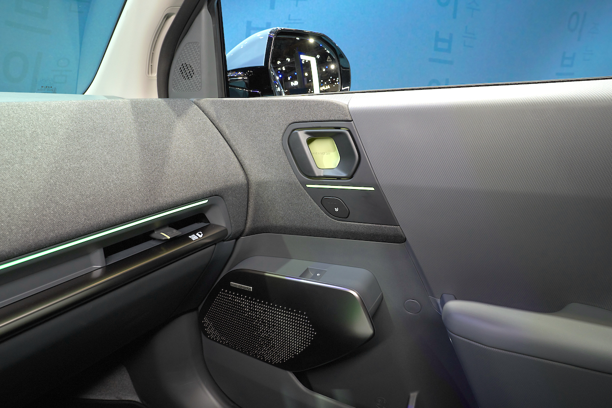 2026 Kia EV2 interior detail