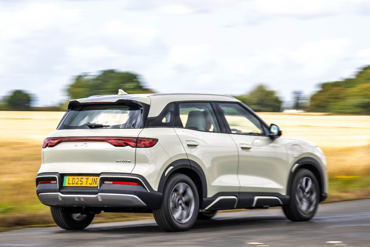 BYD Atto 2 rear driving