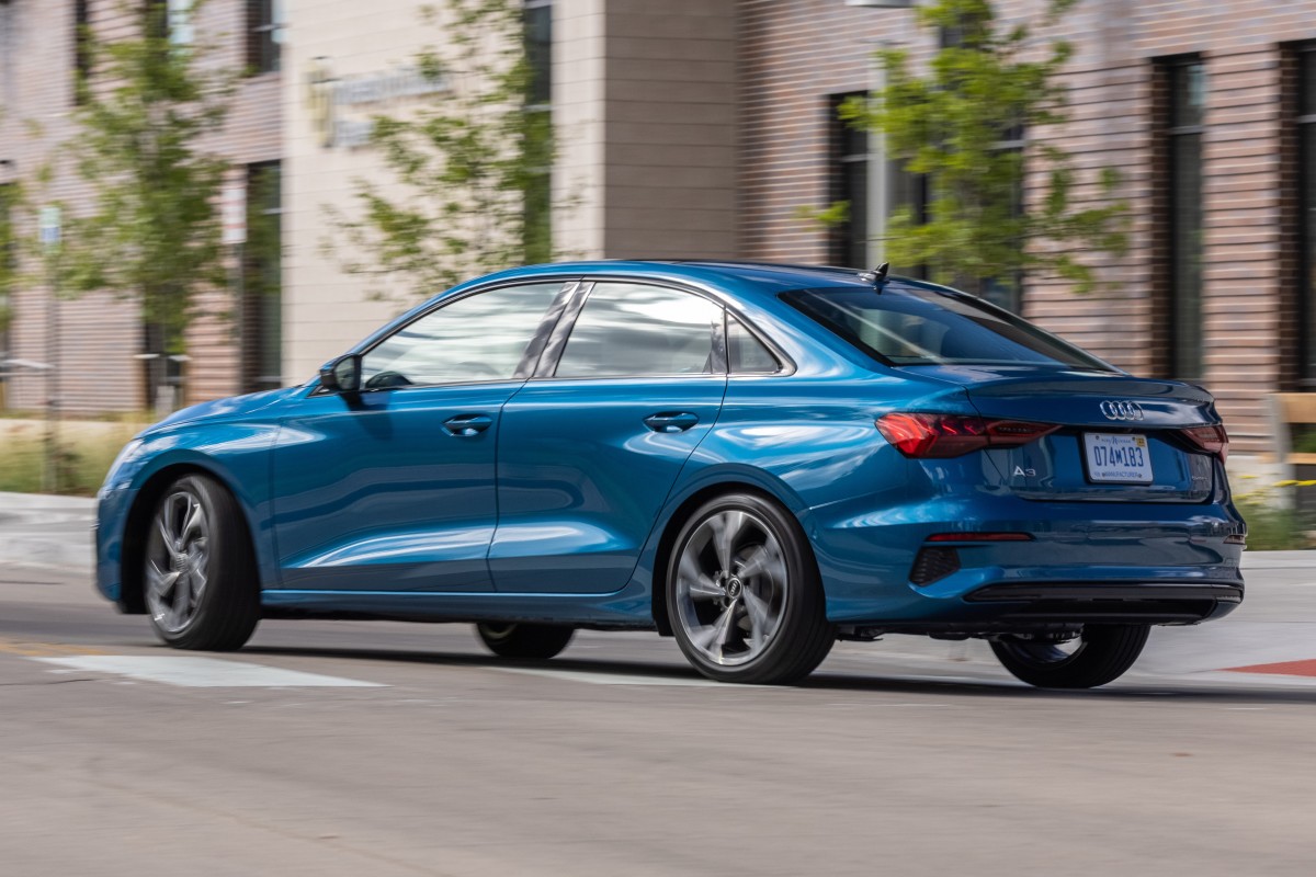 Audi A3 Preview rear-quarter