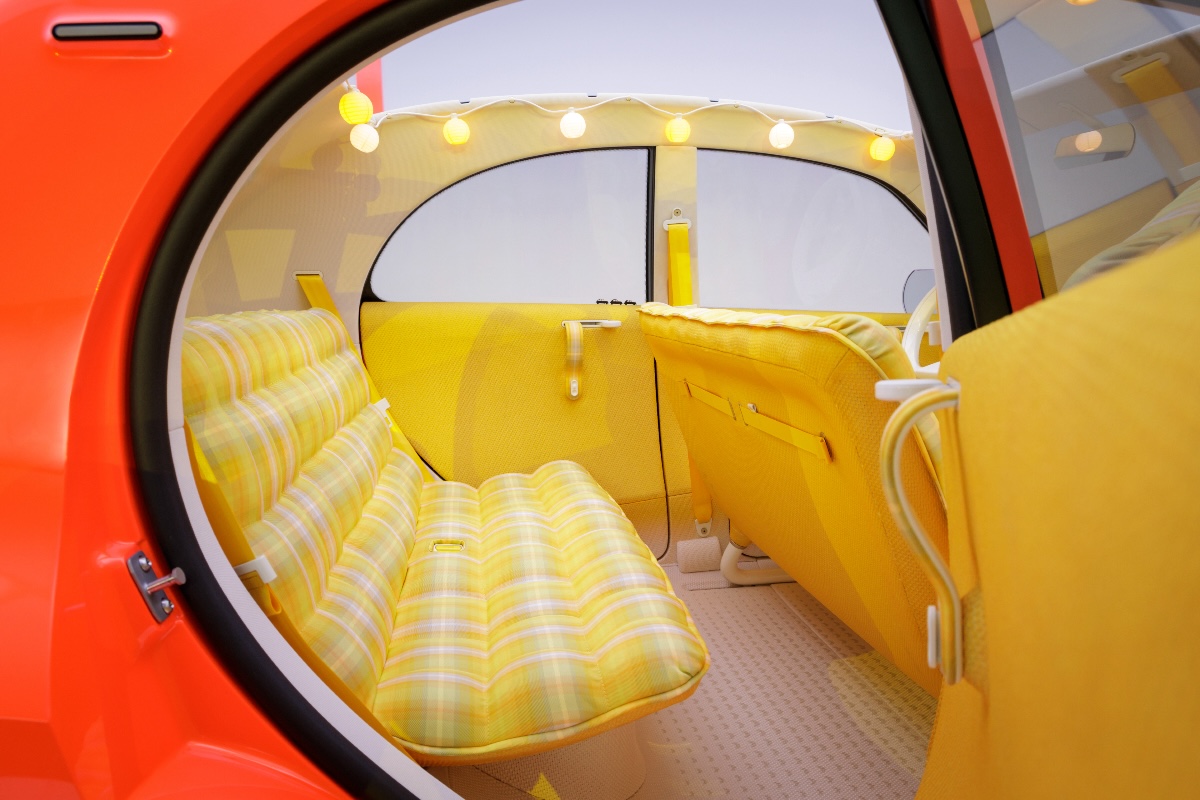 Citroen 2CV Concept rear seat