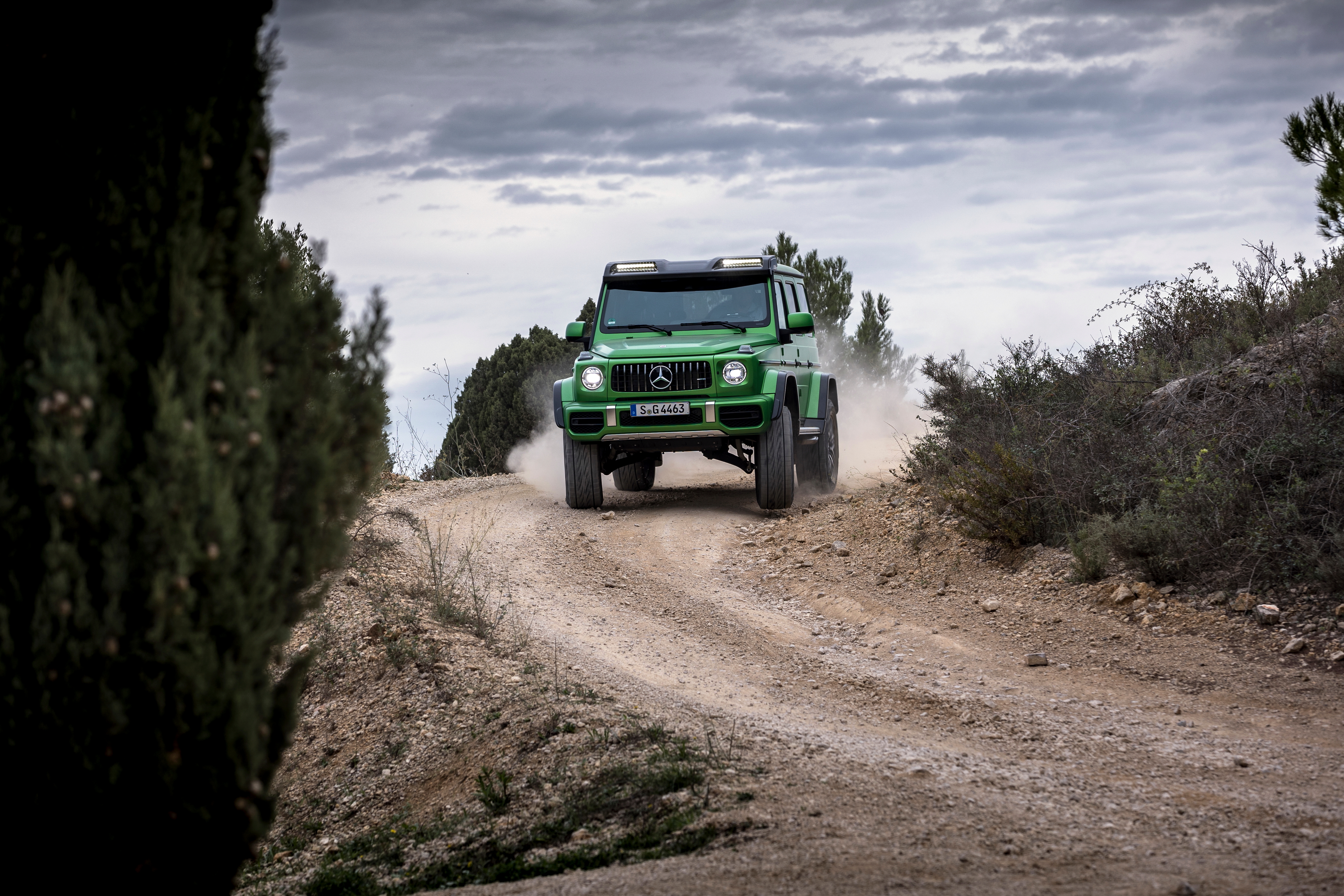 Mercedes-AMG G63 4x4² cornering