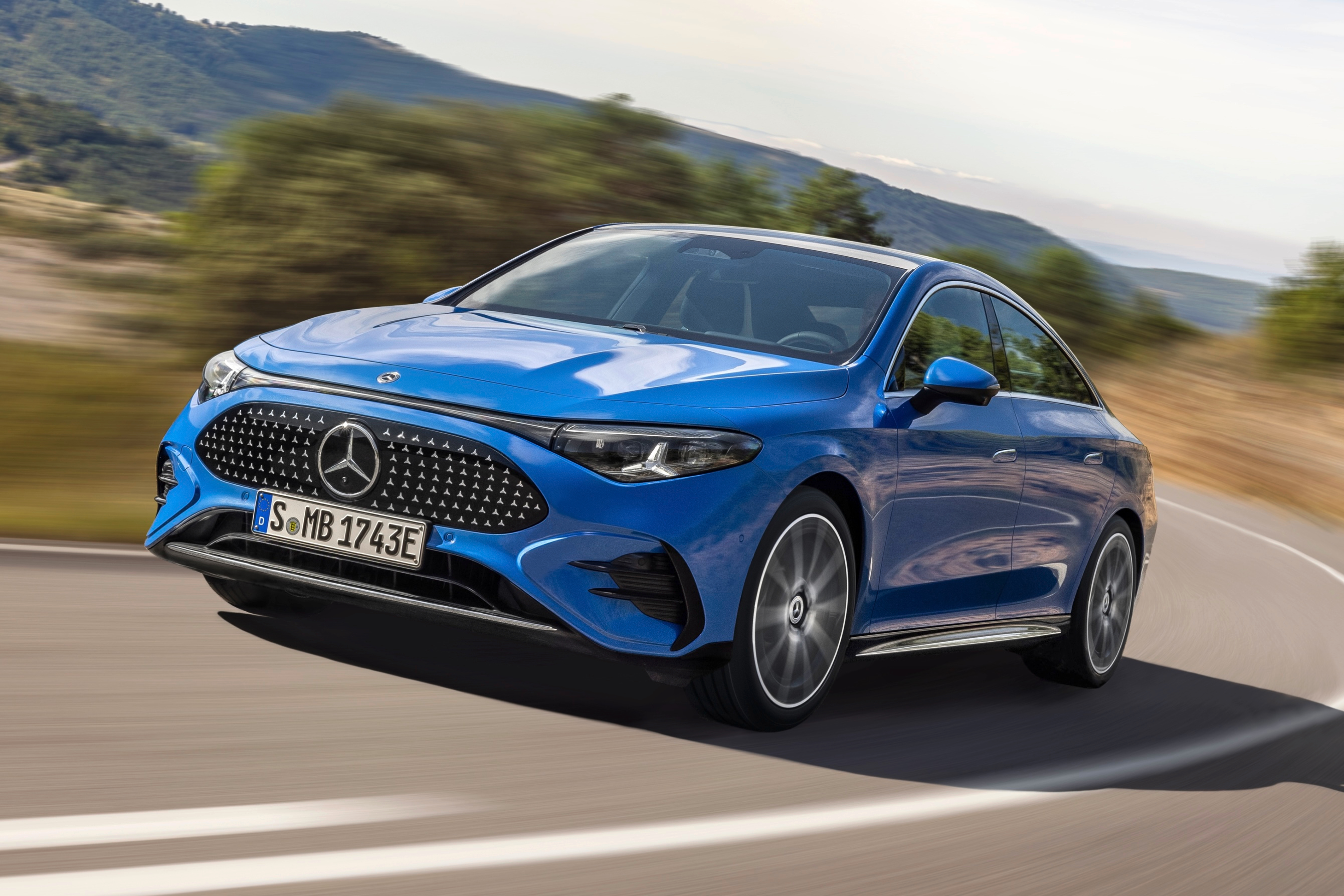 Mercedes-Benz CLA blue