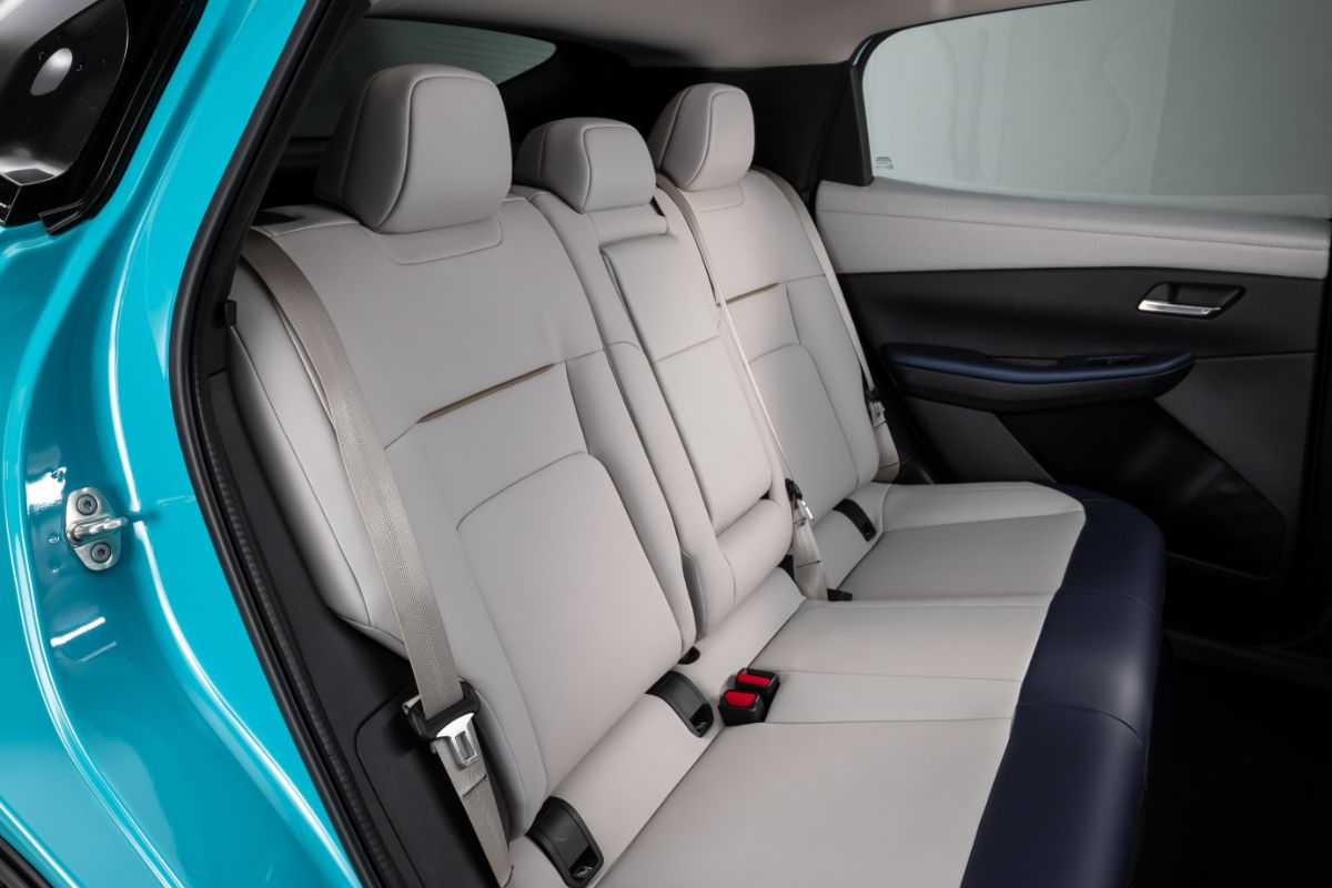 2026 Nissan Leaf review rear seats