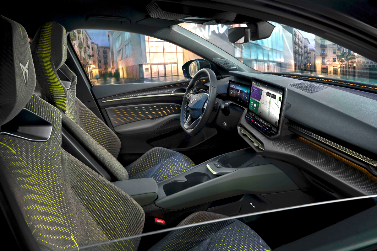 Cupra Raval front seats