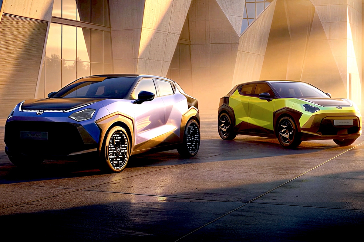 2027 Nissan Juke two cars