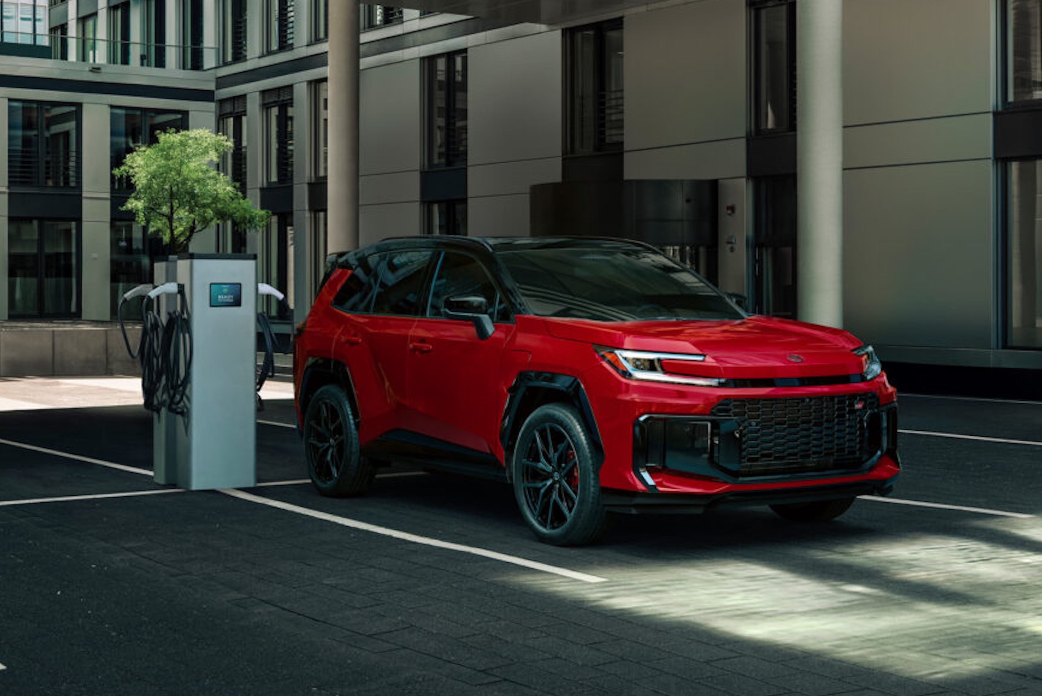 2026 Toyota-RAV4 PHEV GR Sport charging