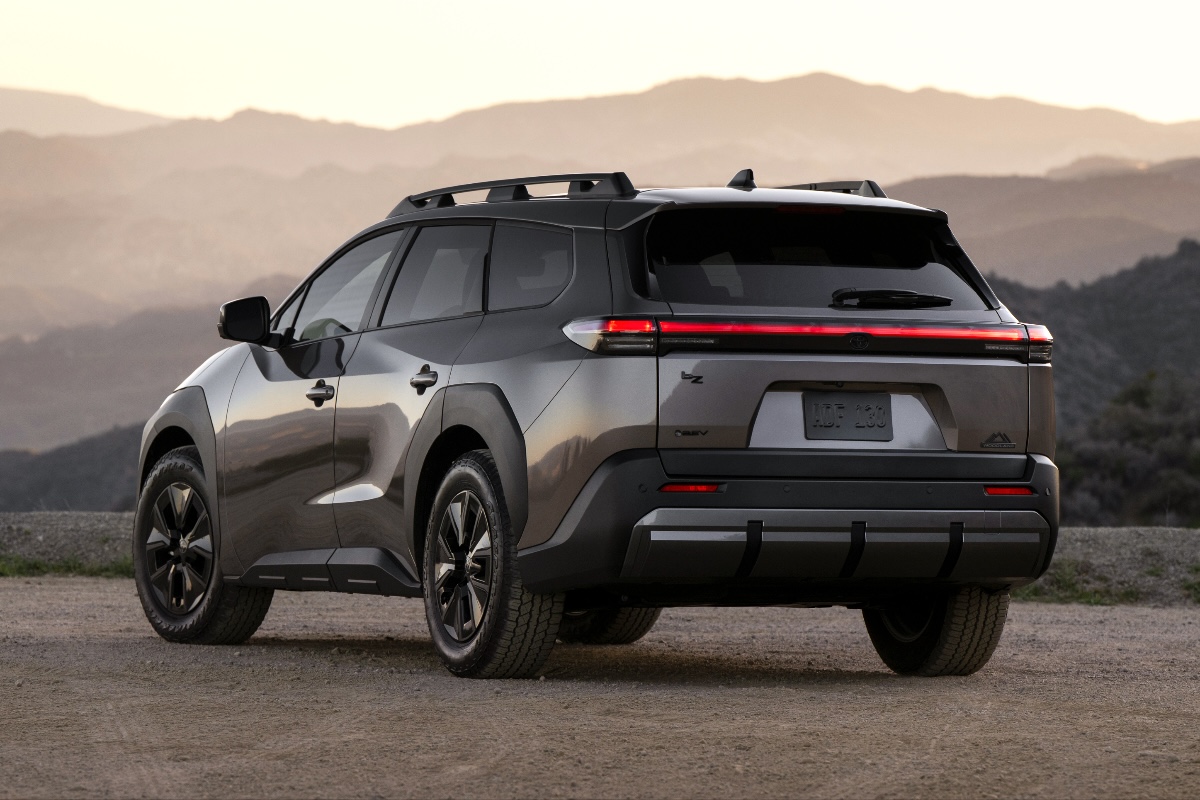 2027 Toyota bZ Woodland Premium Bronze rear