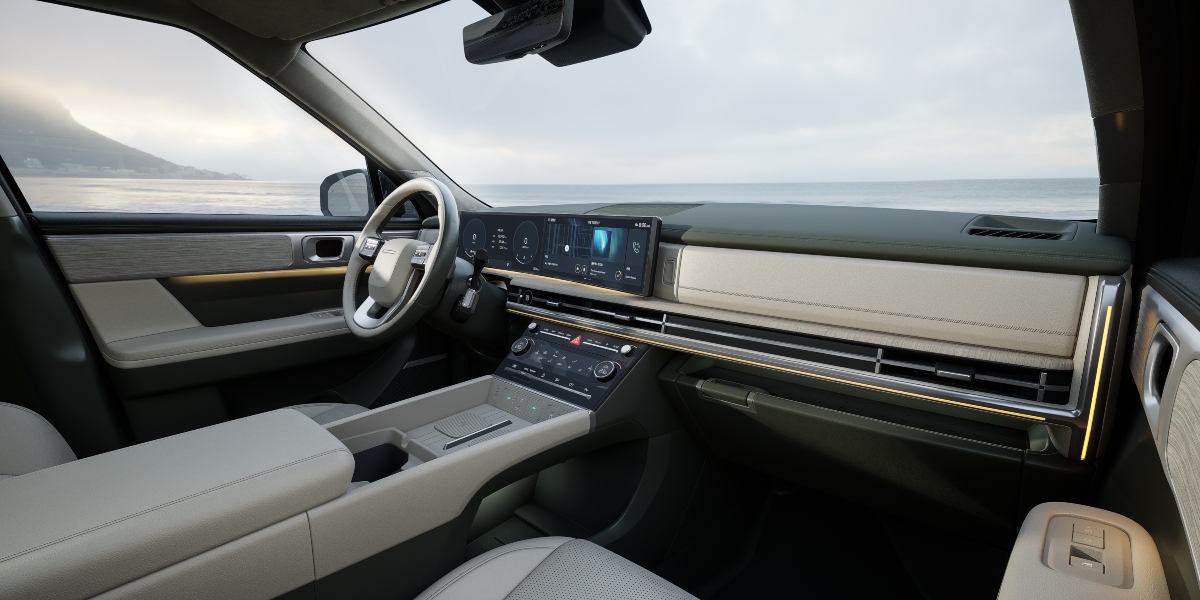 2024 Hyundai Santa Fe interior dashboard