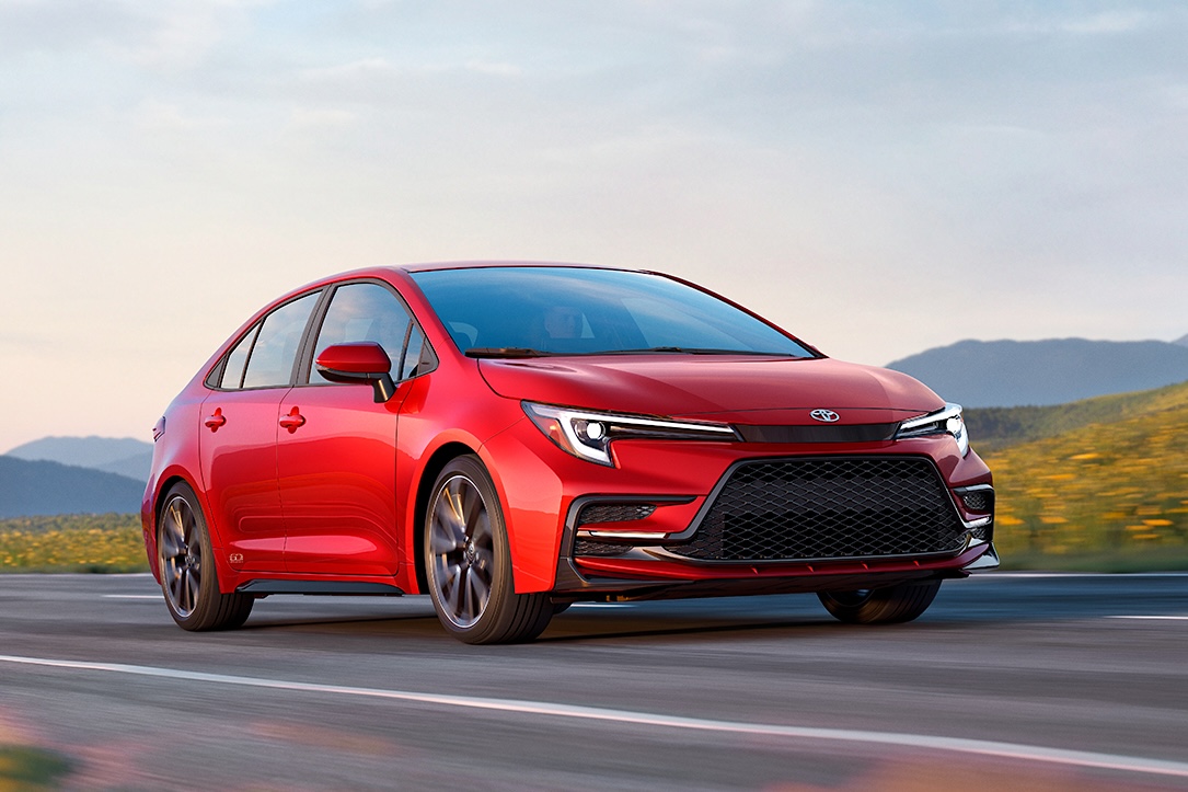 2027 Toyota Corolla Hybrid front
