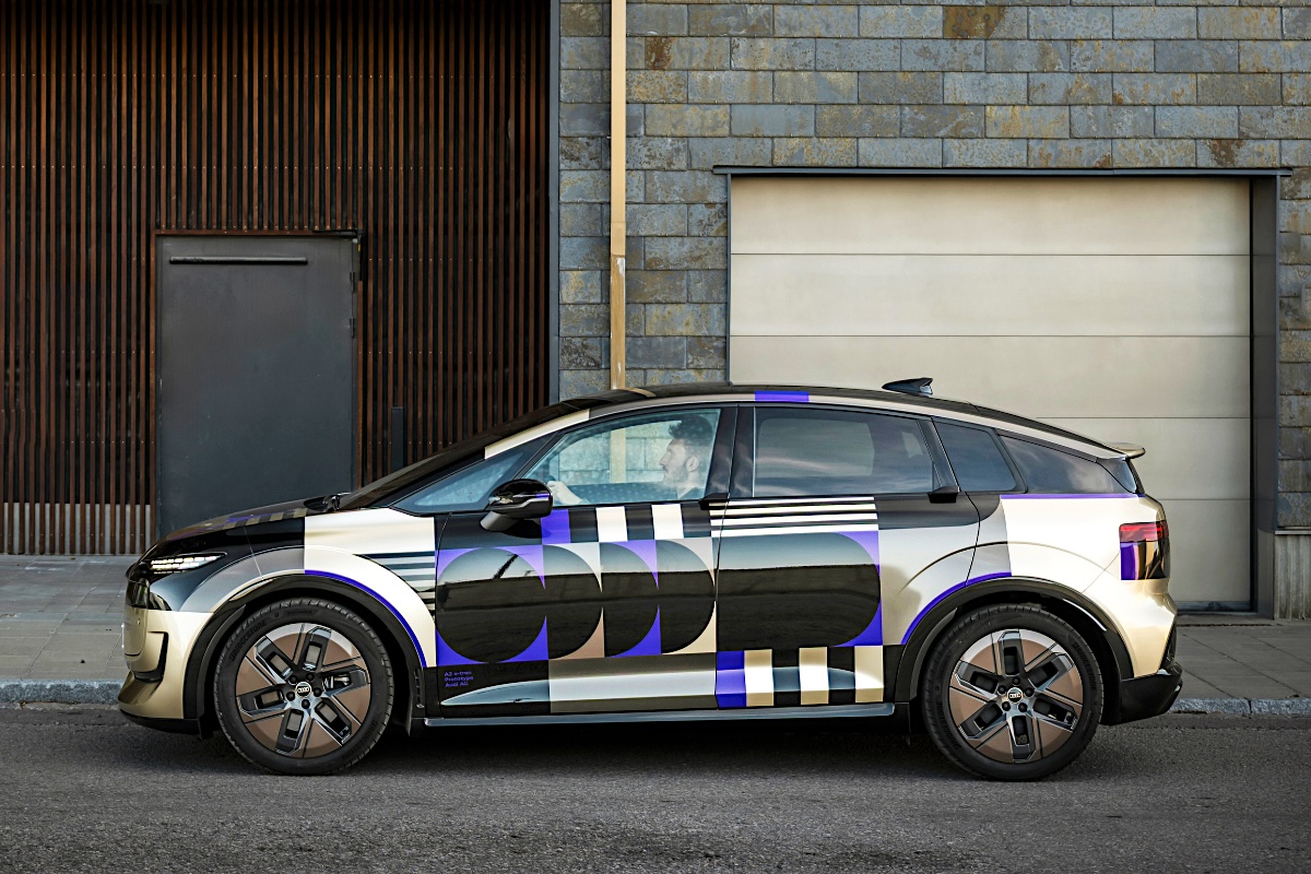 2026 Audi A2 E-Tron side 2