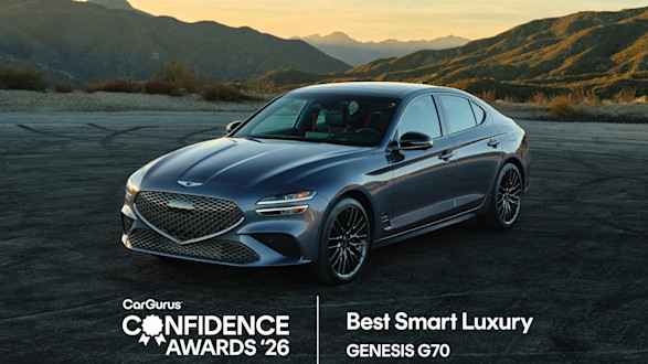2026 CarGurus Confidence Awards — Best Smart Luxury: Genesis G70