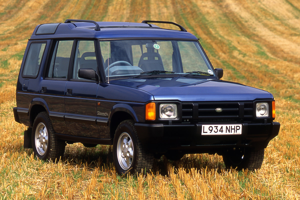 Land Rover Discovery in field