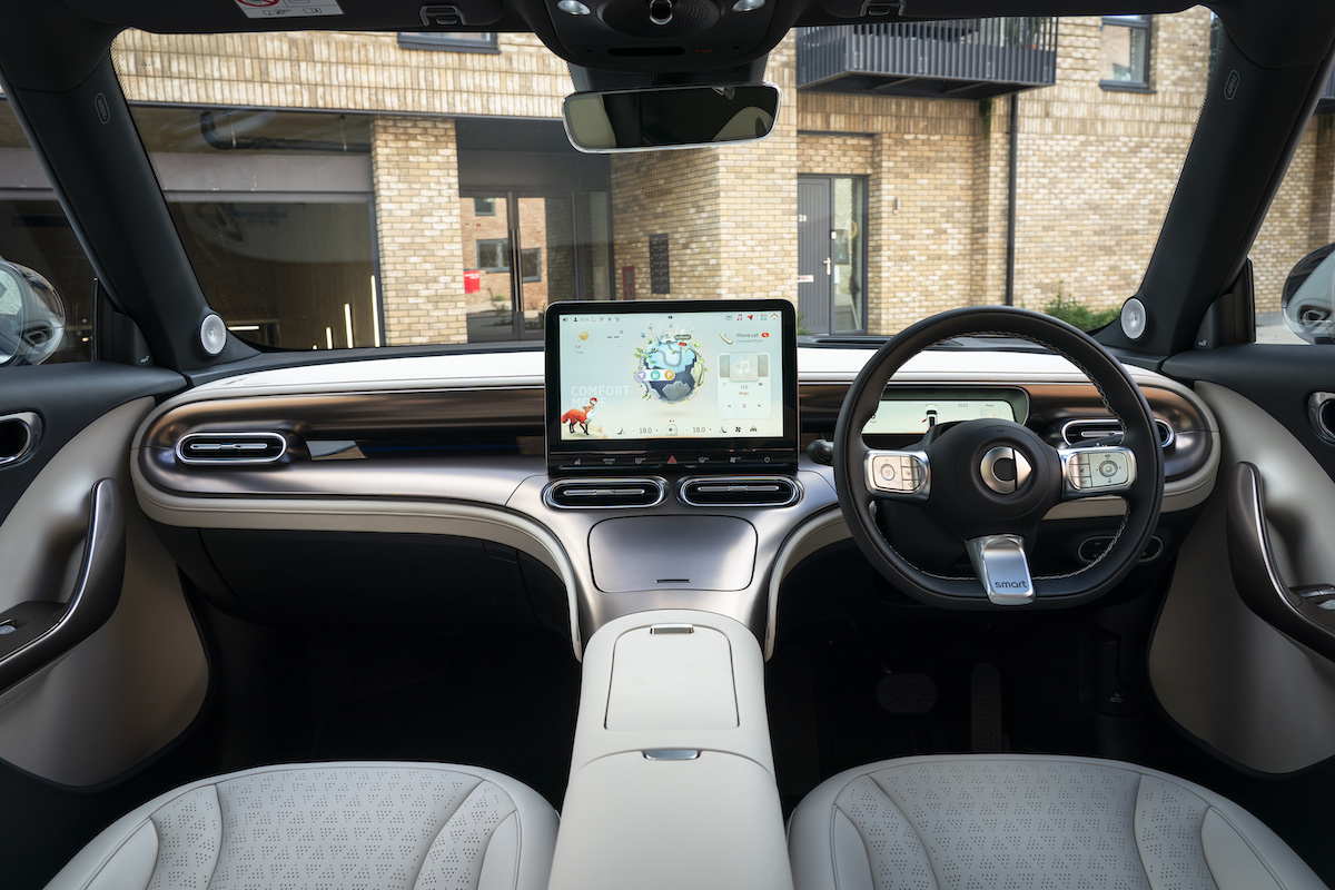 Smart #1 interior view